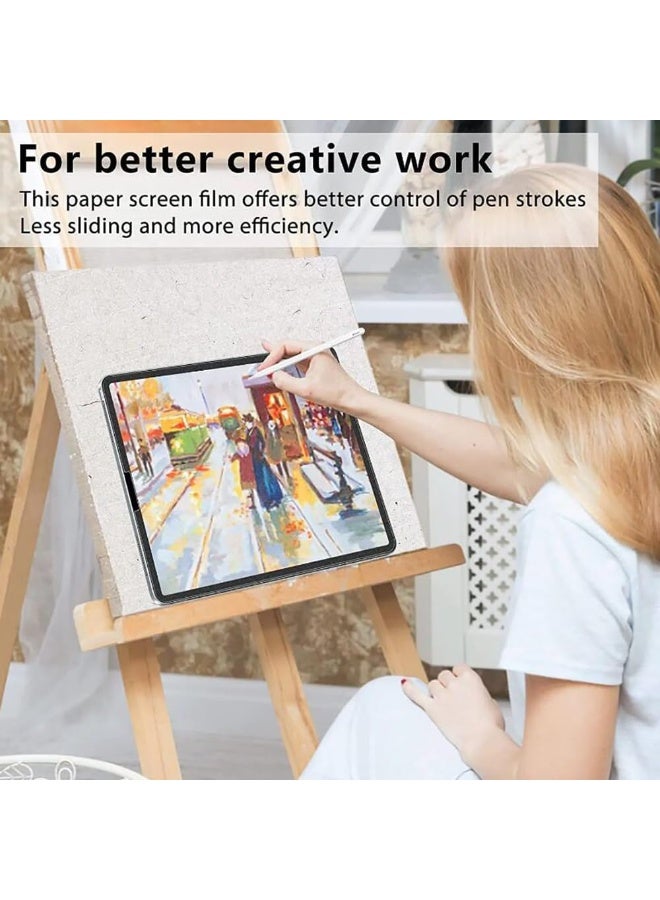 1Pack Paper Feel Screen Protector Compatible with Oneplus Pad 3 13.2 2025/Oneplus Pad 2 Pro 13.2 2024/Oppo pad 4pro 13.2 , Like Paper Write Draw Soft Film Soft Film Anti-Scratch No-Bubble - Image 2